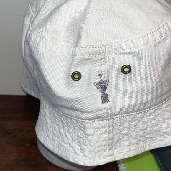 New White Pinehurst Logo 124th US OPEN Mens Golf Bucket Hat Cap 2024 Putter Boy - Picture 3 of 6